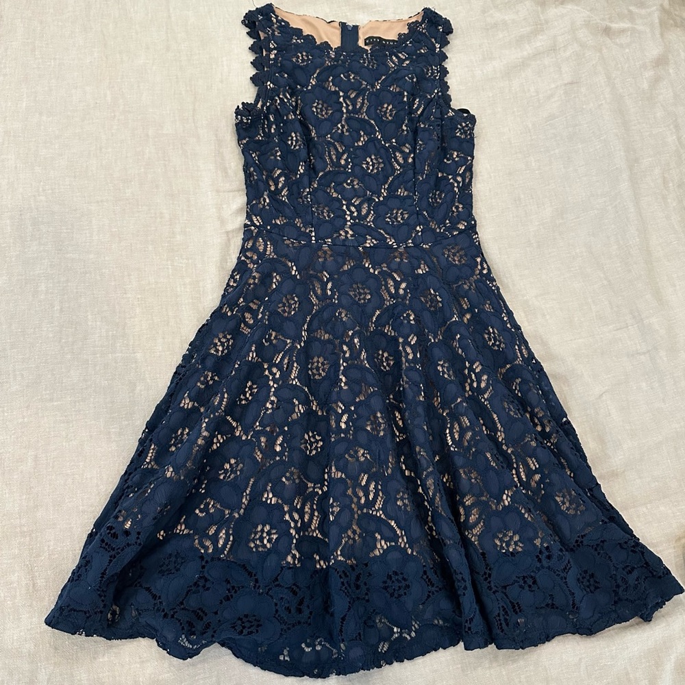Navy blue dress
